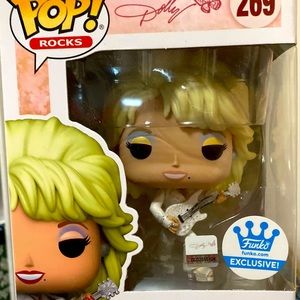 Dolly Parton in White Jumpsuit Funko